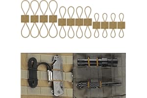 GearHill Molle Attachments, Tactical Backpack Accessories, Molle Webbing Binding Ribbon Multipurpose Tactical Bag Molle Accessories