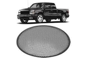 Kadimendium 12 Inch Iron Subwoofer Speaker Grill Subwoofer Gitter 30cm Mesh Circle Cover, Durable Metal Construction (12 inch