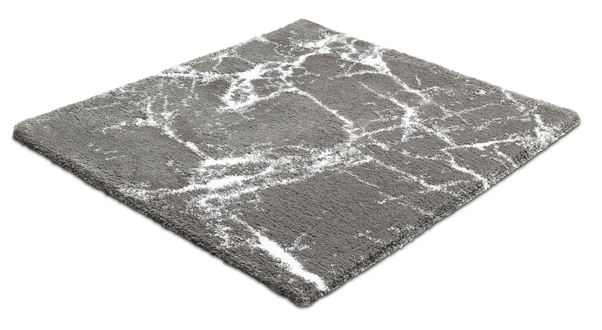 Kleine Wolke Como Bath Rug, Platin, 60 x 60 cm
