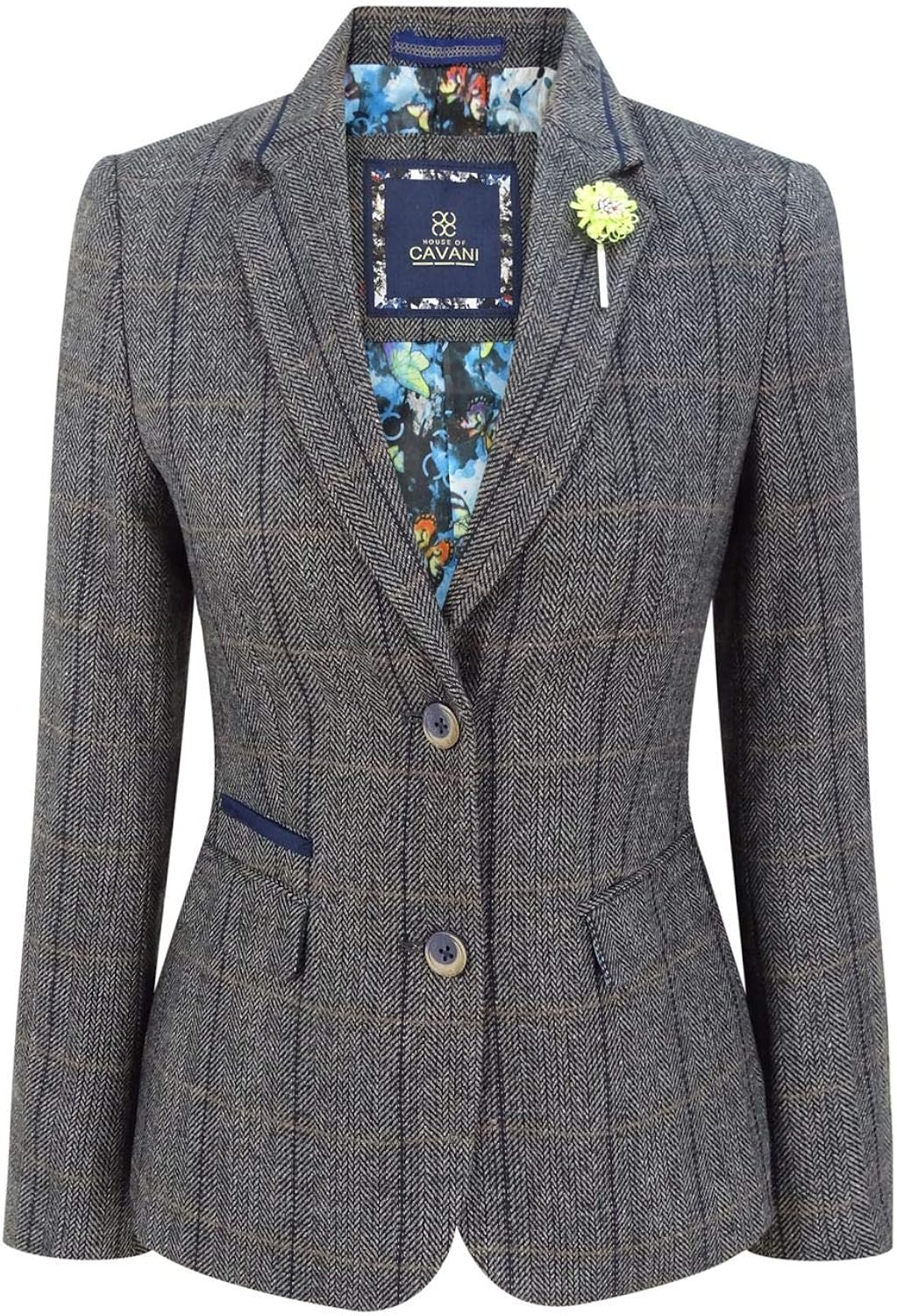 Veste tweed chevron femme Clearance