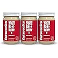 Fatworks 100% Pure A5 Japanese Wagyu Tallow, Ultimate Brisket Flavorizer, Certified A5 Wagyu, KETO, PALEO, CARNIVORE, WHOLE30 friendly, Non Hydrogenated- 14 oz. (3 Pack)