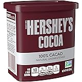 HERSHEY'S Natural Unsweetened Cocoa, Gluten Free, No Preservatives, 8 oz Can
