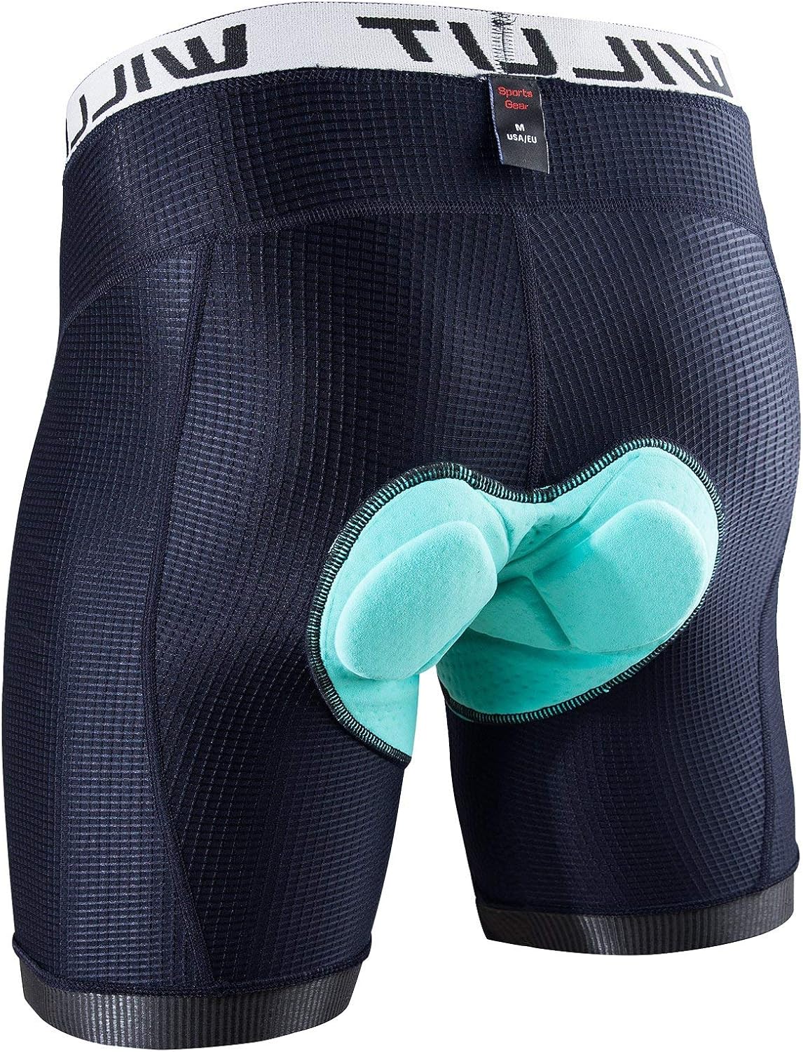 Willit Mens Bike Underwear Shorts 3D Padded Cycling Bicycle Shorts MTB Liner Shorts Anti-Slip: Clothing