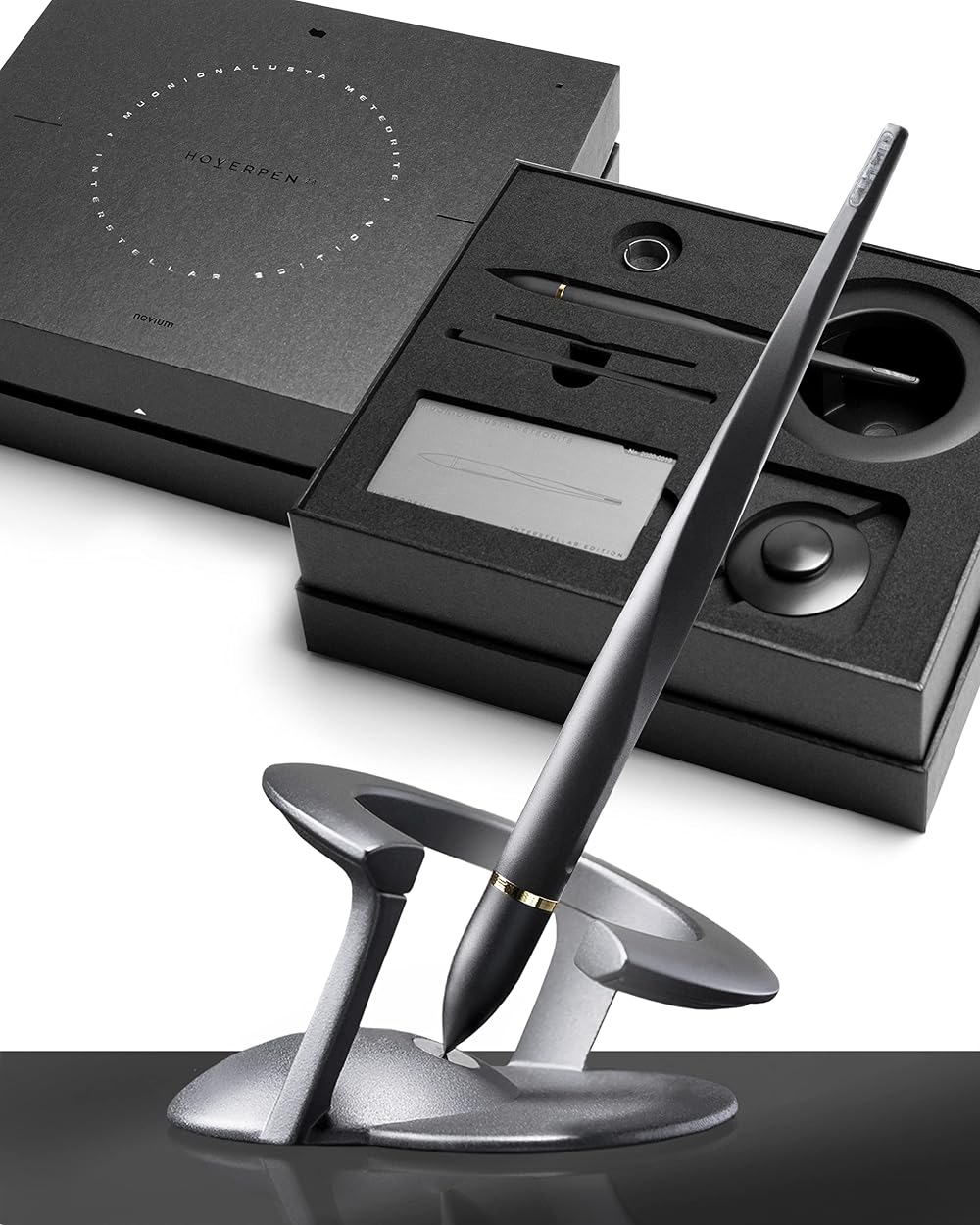 novium Hoverpen Interstellar Edition Futuristic Luxury Pen Aerospace Alloy