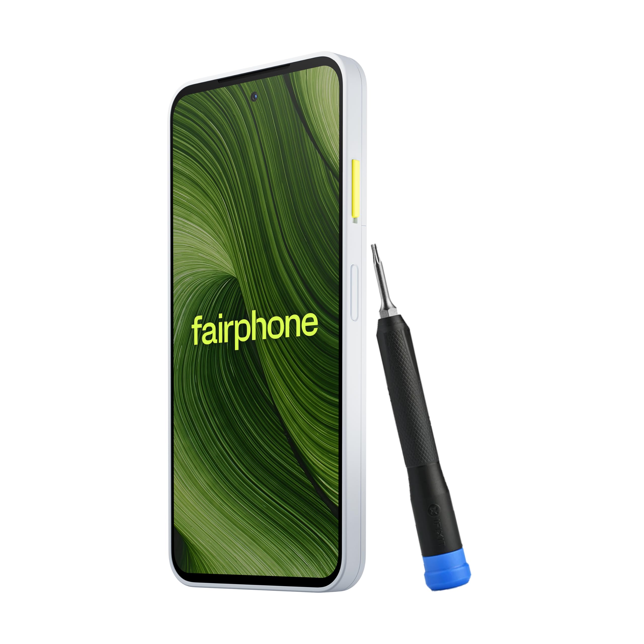 Fairphone Gen. 6 (reparierbares, nachhaltiges und langlebiges Smartphone (6,31"-Display, 50-MP-Dual-Kamera, 8GB/256GB, 4415 mAh, Android 16)) inkl. iFixit Schraubendreher 4