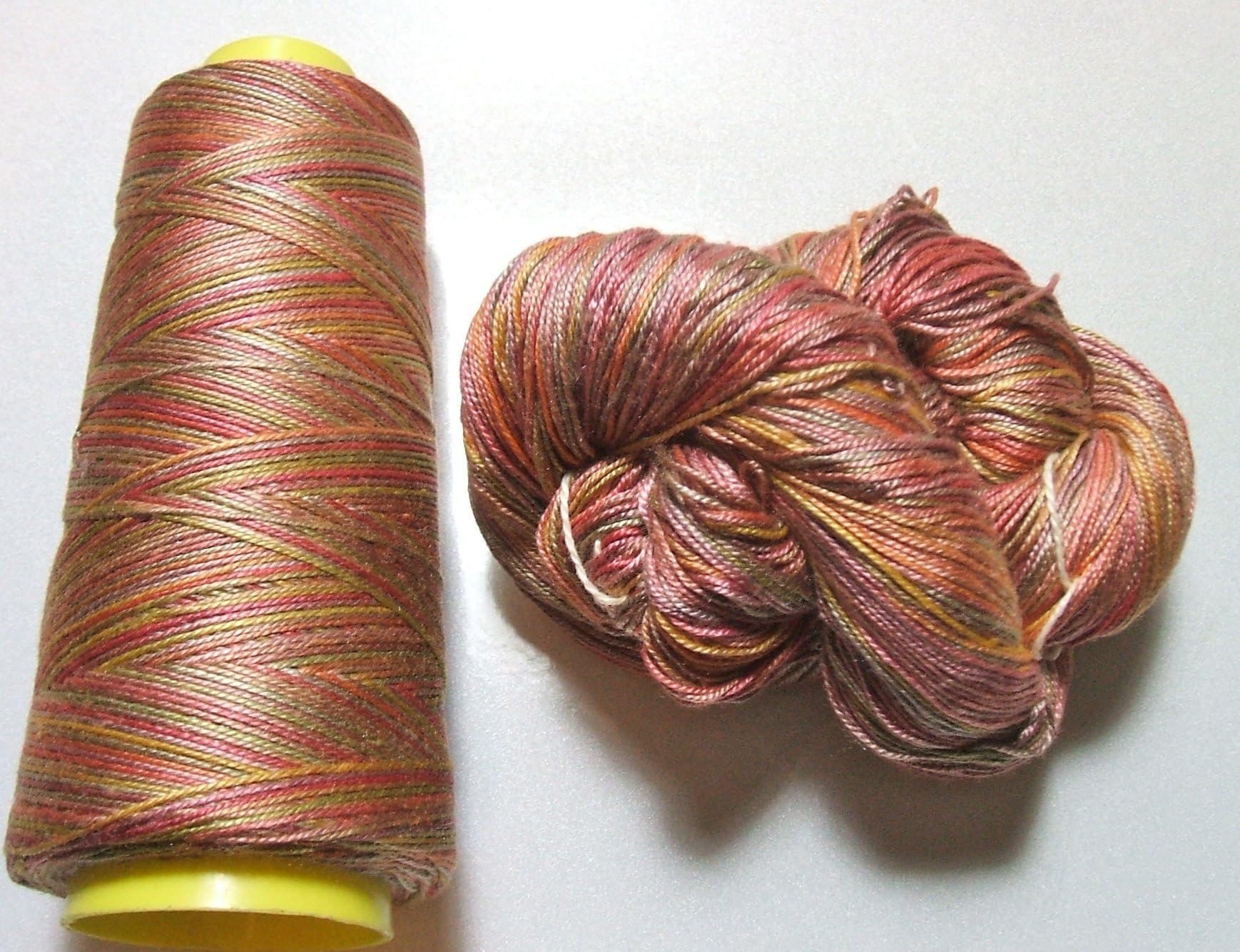 100% Mulberry Queen Silk Yarn 50 Gram 3 Ply Lace Weight Desert Morning QS023 Lot G Cone or Hank