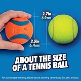 Chuckit Ultra Ball Bucket Medium Pack of 8 Durable High Bounce Rubber Dog Toy view 4