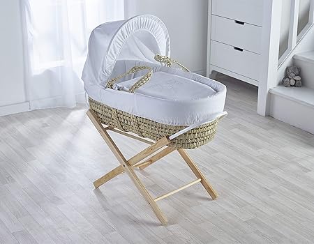 kinder valley moses basket with stand