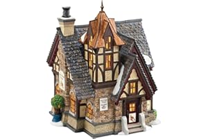 Department 56 Dickens Village The Partridge and Pear Restaurant Lit Building, 7.68 Inch, Multicolor