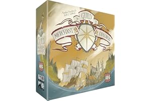 Alderac Entertainment Group (AEG) The Guild of Merchant Explorers Board Game, Explore The World, Establish New Settlements, 1-4 Players, Ages 14+, 45 Min Play Time, Solo Play
