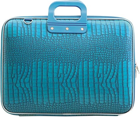 turquoise laptop bag