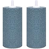 VIVOSUN Air Stone 2PCS 4 X 2 Inch Large Air Stone for Aquarium and Hydroponics Air Pump
