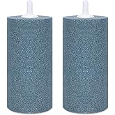 VIVOSUN 2PCS 4 x 2 in Large Air Stone for Aquarium, Air Pump | Cylindrical Air Stone for Fish Tank and Hydroponics