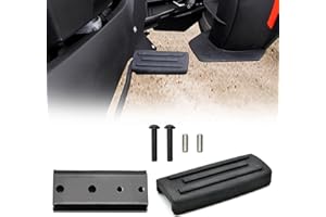 VEISUTOR Brake Pedal for Can Am Ryker 600,900,Sport,Rally Edition,Black Extended Brake Footboards Compatible with Can-Am Ryker ALL Model Accessories