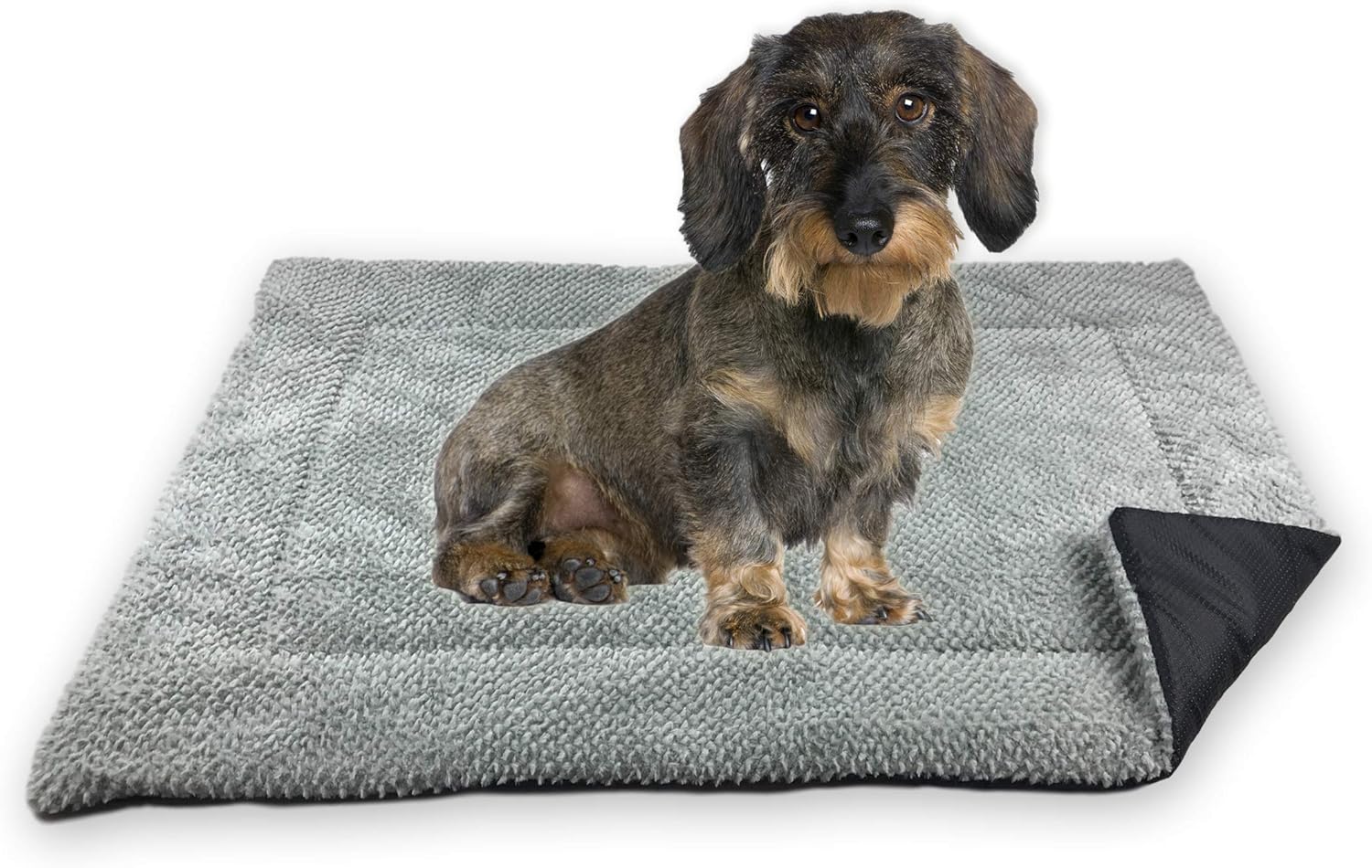 FLUFFINO® Hundedecke Flauschig, Weich u. Waschbar (Größe S, 73 x 45
