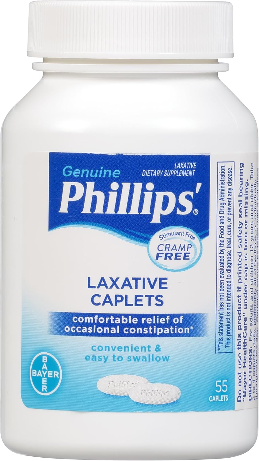 Phillips' Laxative Caplets (100-Count Box): Health & Personal Care
