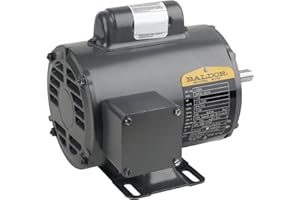 Baldor CL3504 General Purpose AC Motor, Single Phase, 56C Frame, TEFC Enclosure, 1/2Hp Output, 1725rpm, 60Hz, 115/230V Voltage