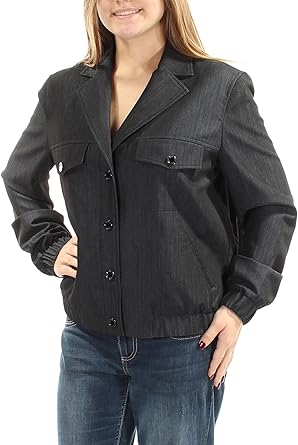 anne klein denim jacket