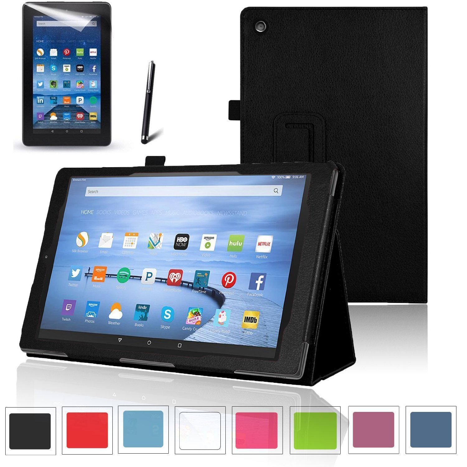 easyDigital® Amazon Fire 7 Tablet Case Cover Premium Amazon.co.uk