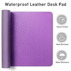 Aothia Leather Desk Pad Protector, Mouse