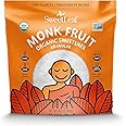 SweetLeaf Organic Monk Fruit Sweetener, Granular - Keto Friendly Natural Sugar Substitute for Coffee, Tea, and Baking, Zero Calorie, Organic Monk Fruit, Non GMO, Sugar Free - 28.2 Oz Bag