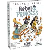 Bezier Games Rebel Princess Deluxe Edition Game | Trick Taking Card Game with Unique Princess Powers and Dynamic Round Rules, Strategic Fantasy Party for 3 to 6 Players