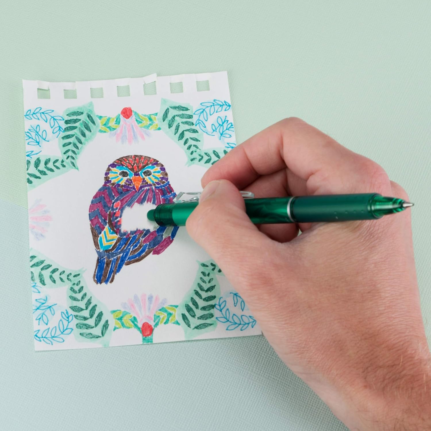 PILOT FriXion Clicker Erasable, Refillable & Retractable Gel Ink Pens, Fine Point, Black Ink, 3-Pack (31464): Office Products