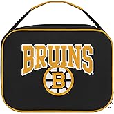 FOCO NHL Unisex-Adult Officially Licensed Wordmark Team Color Big Logo Hockey Zip Closure 7L Lunch Bag - Boston Bruins