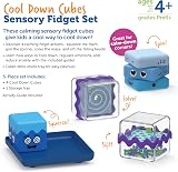Learning Resources Sensory Fidget Toy Set 4 Cubes Tray Calm Down Toys view 6