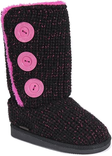 pink and black boots