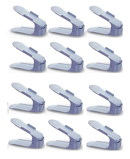 Shoe Smart - Intelligent Shoe Storage Organizer Grey - Pack of (12)