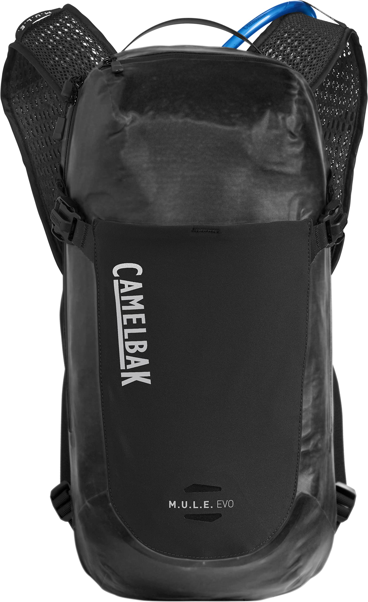 CamelBak M.U.L.E. Evo Bike Hydration Pack 100oz, Black/Silver