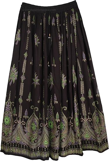 ethnic long skirts online amazon