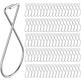 Ninoge Pack Silver Drop Ceiling Clips: Hanging Hooks for Office, Home, Classroom &amp; Wedding Decorations