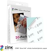Zink 2x3 Premium Photo Paper 20 Pack for Polaroid Snap Zip Mint (PZ2X320) view 2