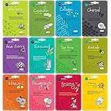 Celavi Collagen Facial Face Mask Classic Korean Skincare | Moisturize Skin | Balance Pigmentation Assorted