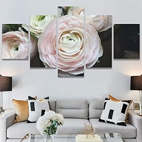 SIGNWIN 5 Panel Canvas Wall Art Modern Art...