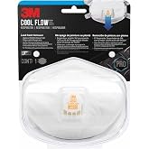 3M Lead Paint Removal Valved Respirator, 1-Pack | Disposable Respirator with Cool Flow Valve