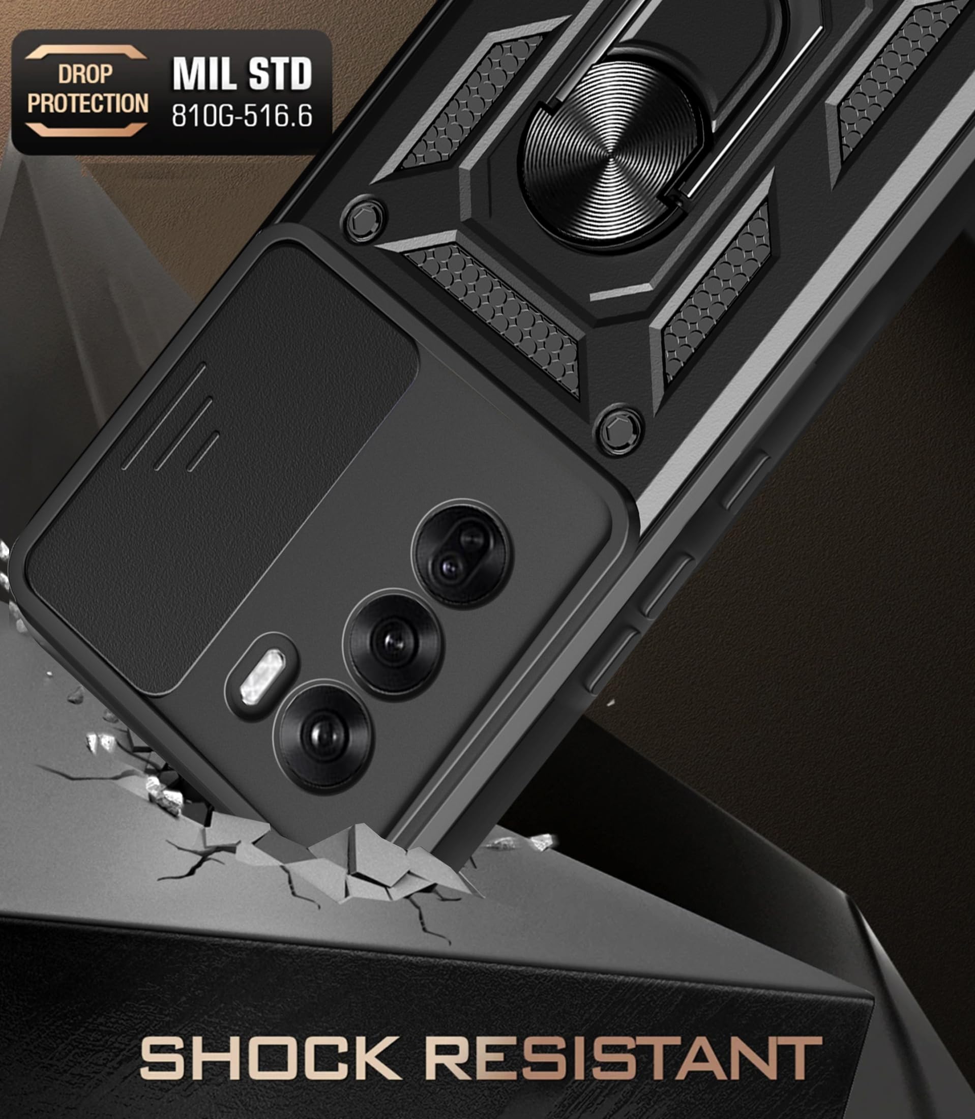 Kukoufey Compatible with Oppo Reno 12 5G Case