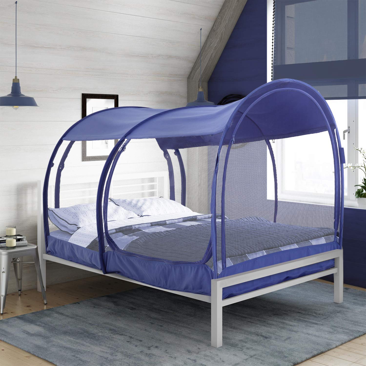 Best dorm bed frame canopy