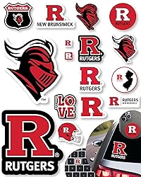 Rutgers Stickers for Gift, Car, Water