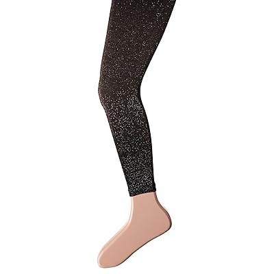 sparkly footless tights