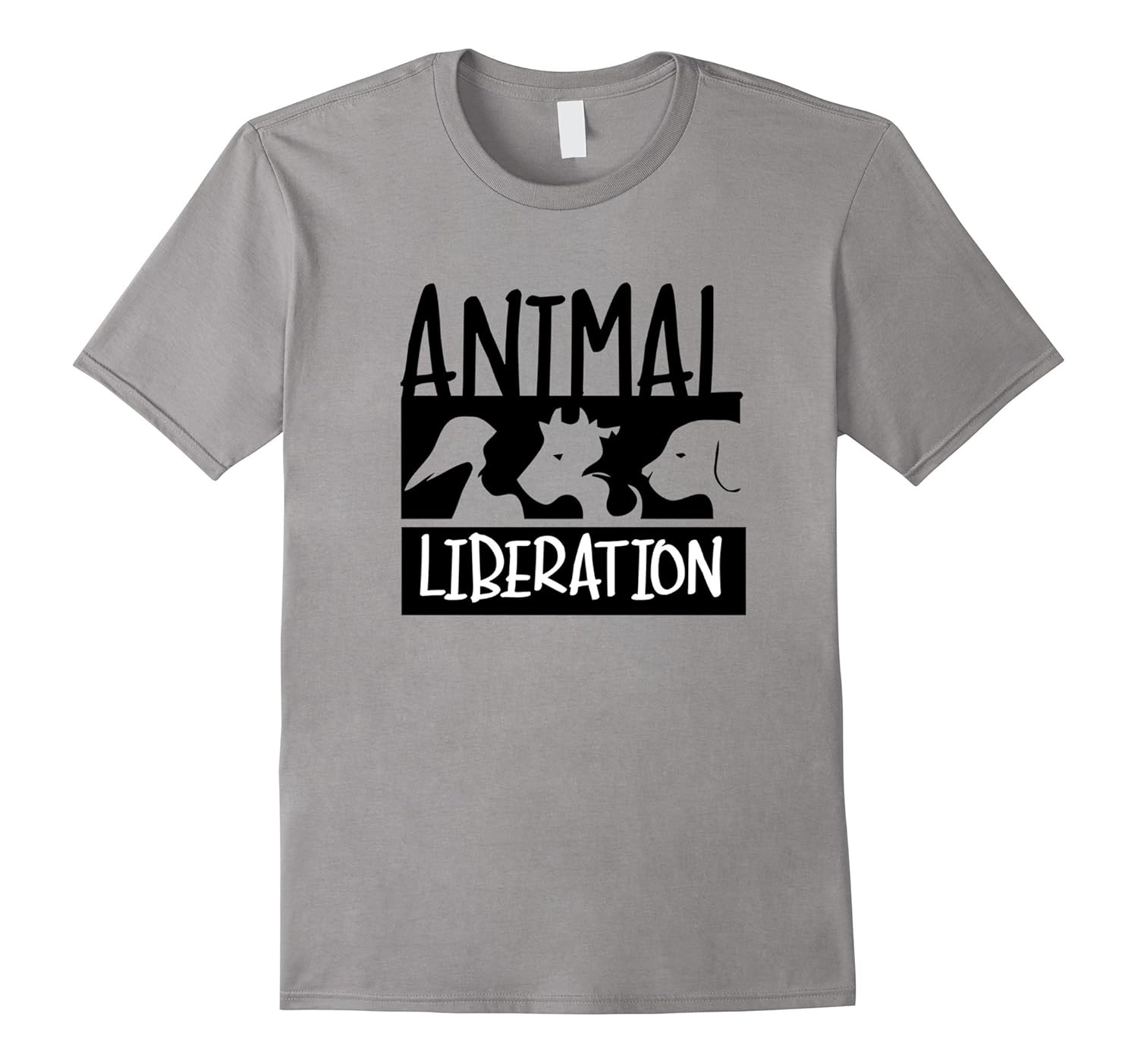 veganshirts: ANIMAL LIBERATION T-Shirt-ANZ