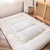 MAXYOYO Japanese Floor Futon Mattress Double 10cm Thick Memory Foam Tatami Pad