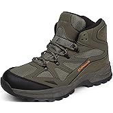 CNPAWS Men's Waterproof Hiking Boots Non-Slip Lightweight Trail Sneakers Outdoor Breathable Trekking Shoes