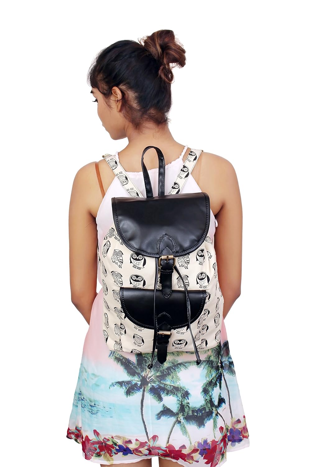 lychee bags women's canvas cream, kacy backpack