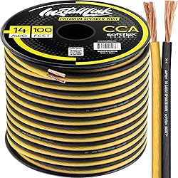 Install Link 14 AWG Gauge Speaker Wire Cable