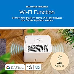 hOmeLabs 32 Pint Wi-Fi Dehumidifier for up to 4,500