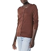 Amazon Essentials Women's Lightweight Crewneck Cardigan Sweater (Available in Plus Size)