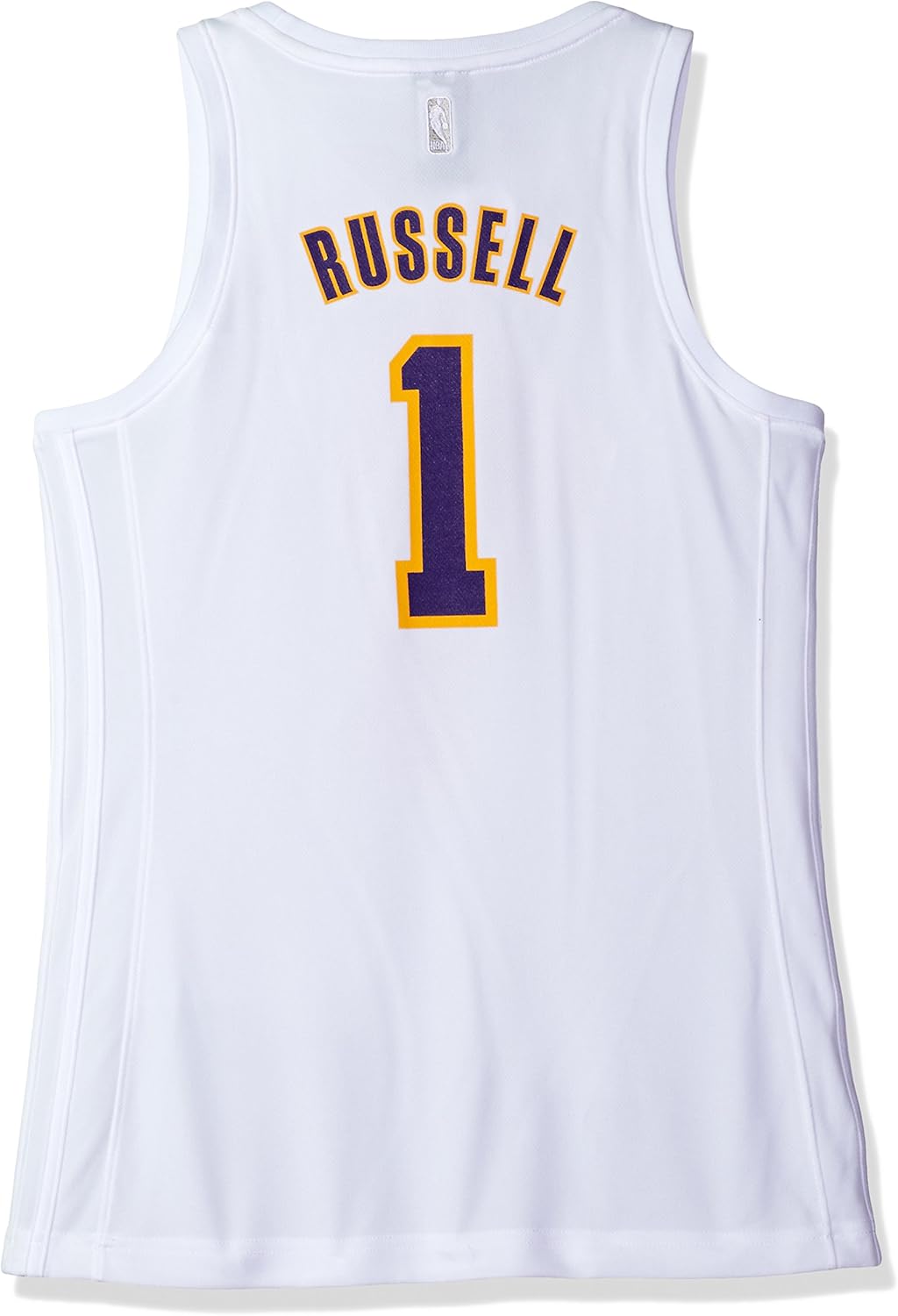 Amazon Com Nba Los Angeles Lakers D Angelo Russell 1 Women S Home Replica Jersey Large White Clothing